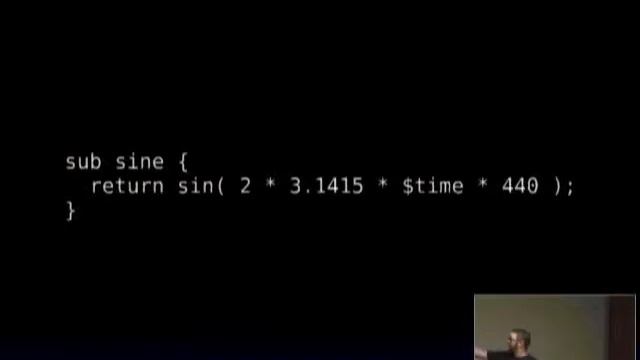 YAPC::NA 2012 - NoiseGen: Generate Sound With Perl. Blips and Beeps. смотреть онлайн