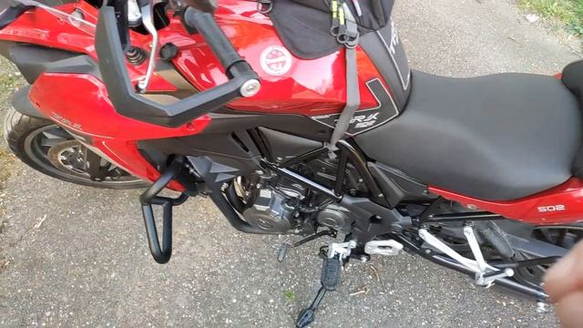 техосмотр нового мотоцикла Benelli TRK502 в Германии, что нужно знать