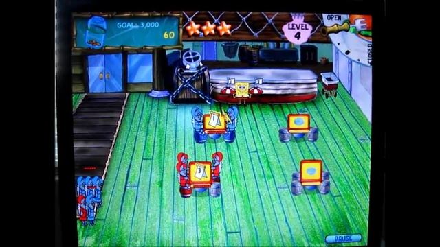 SpongeBob SquarePants Diner Dash 02: 4-top tables смотреть онлайн