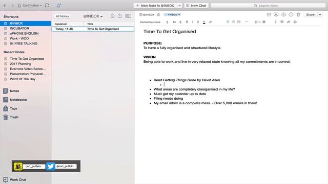 Working With Evernote | Ep 31 | GTD Natural Project Planning смотреть онлайн