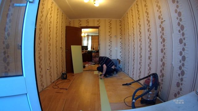 Укладка ламината EGGER с верхним замком смотреть онлайн
