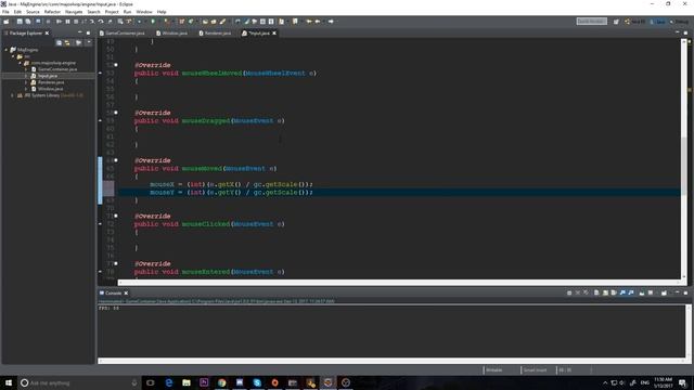2D Java Game Engine #4 : Input смотреть онлайн