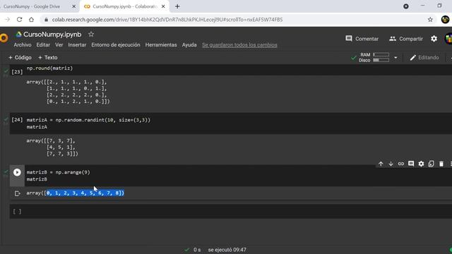 Curso Numpy Python tutorial смотреть онлайн