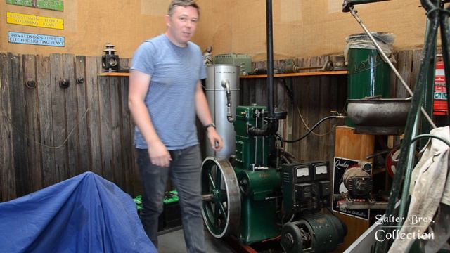 Lister CS Diesel Engine and 32 Volt Generator смотреть онлайн