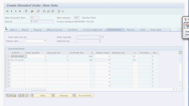 SAP SD Sales Order смотреть онлайн