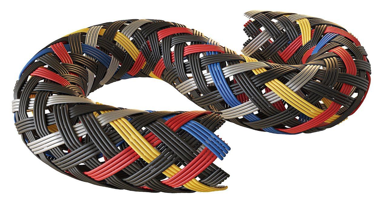 Простой способ создания плетения в 3dsmax смотреть онлайн