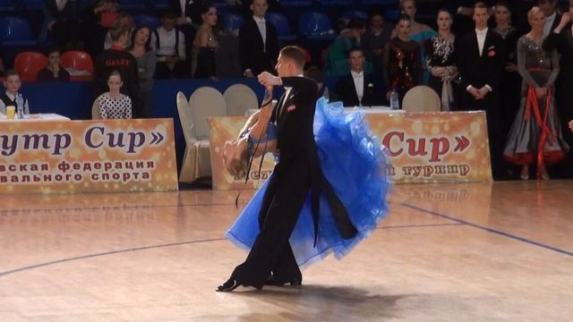 Mubarakshin Artem - Popova Valeria Tango WDSF INTERNATIONAL OPEN STANDARD Кубок Олимпа - 2017 смотреть онлайн
