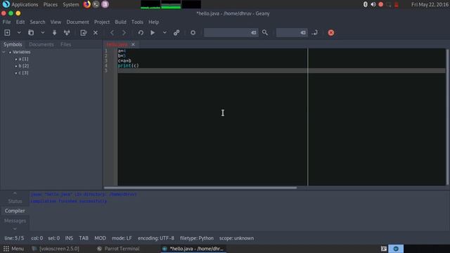 Geany IDE for linux смотреть онлайн
