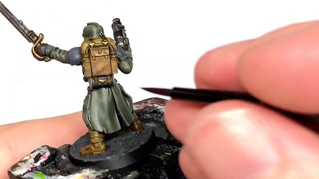 How to paint Death Korps of Krieg 158th Siege Regiment, Veteran Sergeant смотреть онлайн