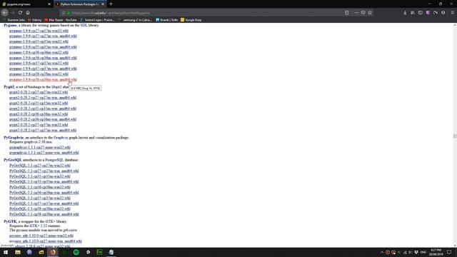Python Install Extension Packages whl Pygame Offline or Corporate Proxy Firewall смотреть онлайн
