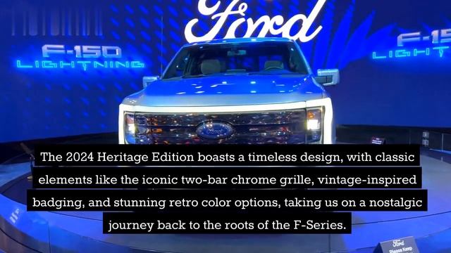 2024 Ford F-150 HERITAGE EDITON: A NOSTALGIC Journey Into the Future смотреть онлайн
