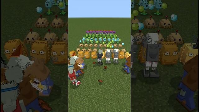 Растения Против Зомби в Майнкрафт Plants vs Zombies смотреть онлайн
