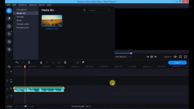 How To Extract Audio In Movavi  - Movavi Video Editor Plus 2020  #14