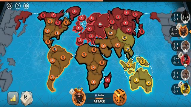 THE 5 GRANDMASTERS MATCH WITH ONE MASTER!! | Risk Global Domination Online Strategy смотреть онлайн