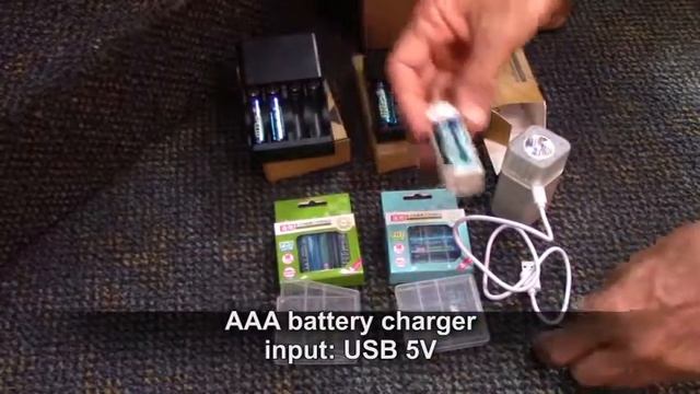 Kentli Universal Li ion polymer AA and AAA batteries смотреть онлайн