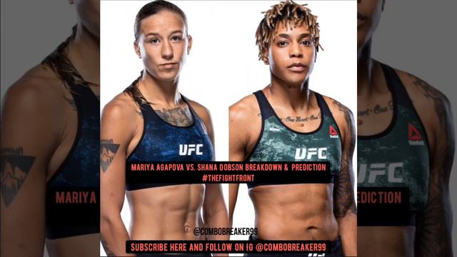 Mariya Agapova vs. Shana Dobson breakdown & prediction #thefightfront смотреть онлайн