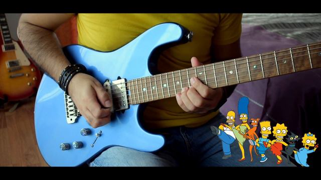 The Simpsons Theme on Guitar! смотреть онлайн