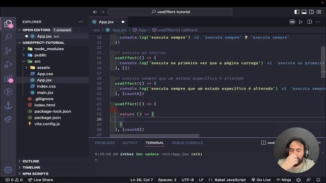 Como usar o useEffect React Hook #Dia15 смотреть онлайн