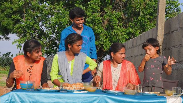Villagers Pani Puri Eating challenge 🥰😁🤗 смотреть онлайн