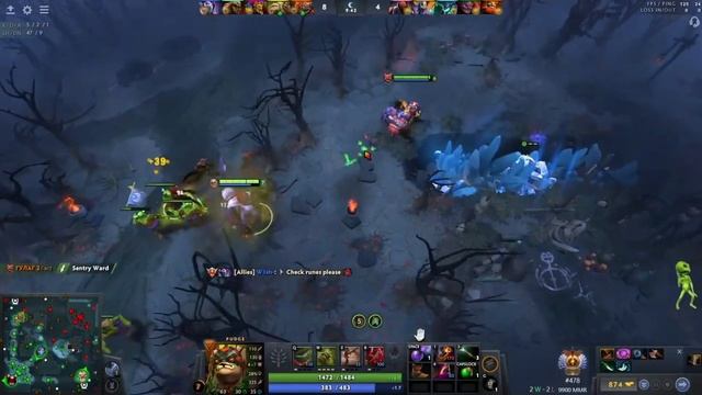 11К ПУДЖ | РУИНЕР НА 4? НЕ БЕДА! ПУДЖ OFFLANE ОКАЗЫВАЕТСЯ ИМБА #дота2 #dota2 #pudge #offlane смотреть онлайн