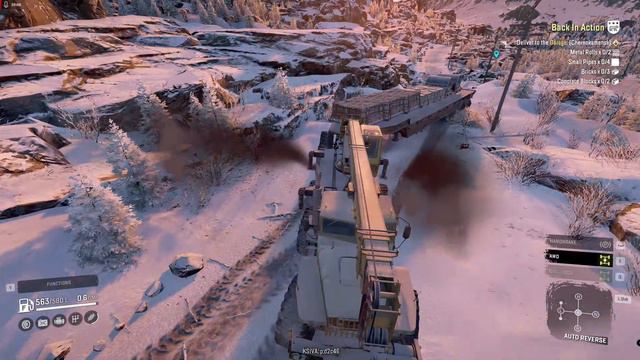 SnowRunner Amur Region Ep.20 Phase 4 PTS (Fighting my way to the Chernokamensk Gateway!!!)