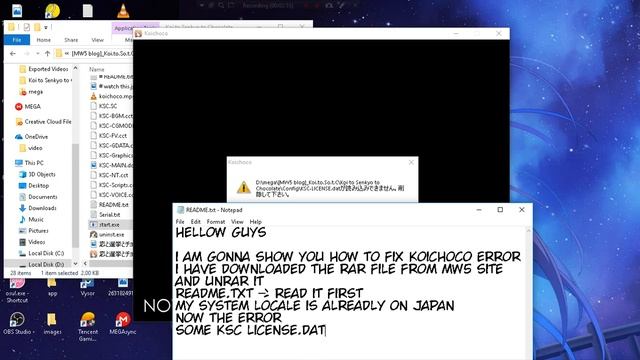 Koi to chocolate to senkyo error fix смотреть онлайн