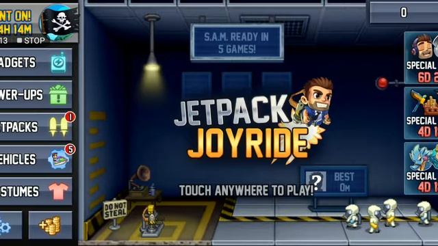 JETPACK JOYRIDE GAMEPLAY WALK THROUGH PART-1 смотреть онлайн
