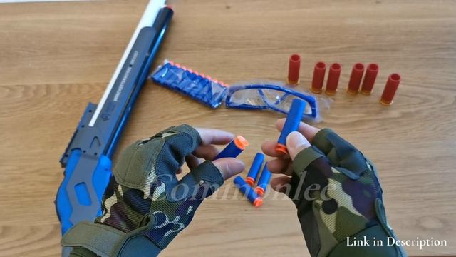 Winchester M1887 Shell Ejecting Nerf Blaster Review 2022 - Realistic Soft Bullet Toy Gun смотреть онлайн