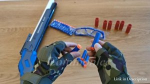 Winchester M1887 Shell Ejecting Nerf Blaster Review 2022 - Realistic Soft Bullet Toy Gun