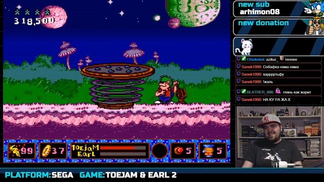 TOEJAM & EARL IN PANIC ON FUNKOTRON ► SEGA ► ПРОХОЖДЕНИЕ ► ЧАСТЬ 5 смотреть онлайн