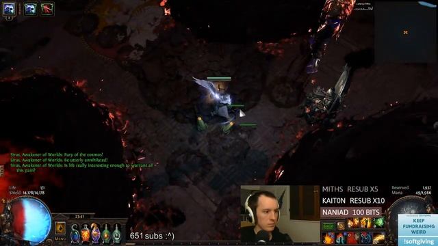 [Delirium HC] HoWA Jugg vs Awakener смотреть онлайн