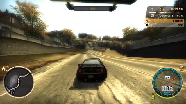 CHALLENGE OF BLACKLIST #13 VIC | TOYOTA SUPRA v/s CHEVROLET COBALT | NFS MOST WANTED смотреть онлайн