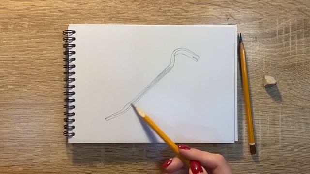 Как нарисовать лом карандашом | Рисунок для начинающих поэтапно смотреть онлайн