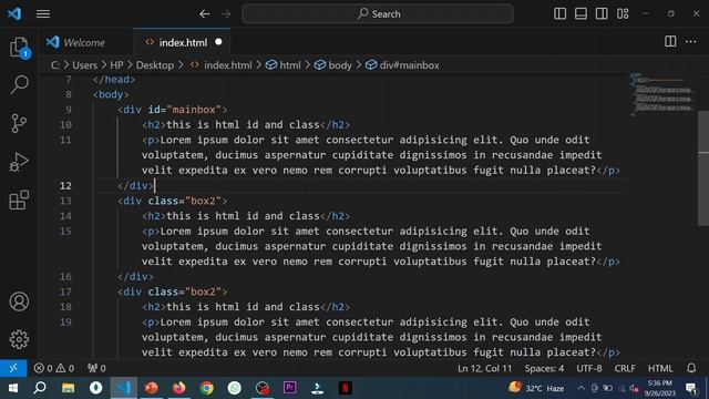 HTML Id and Class | Web Development Course | Class 17 смотреть онлайн