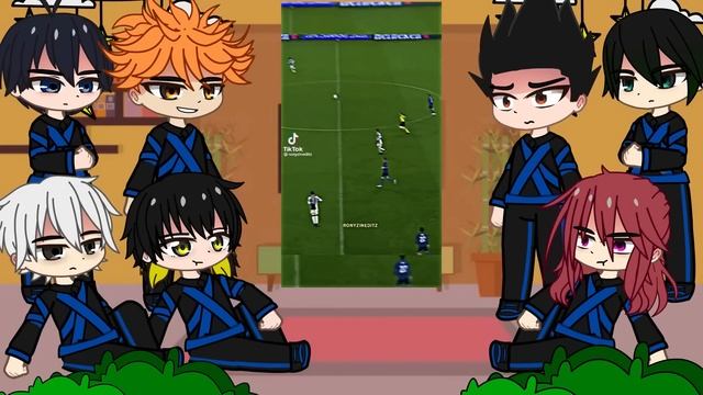 Blue Lock React to Neymar, Messi e Cristiano Ronaldo | Tik Toks | ?????? смотреть онлайн