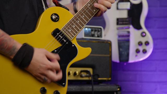Epiphone 'Inspired By Gibson' Les Paul Special - TV Yellow & Dual P90 Pickups, What's Not To Love! смотреть онлайн