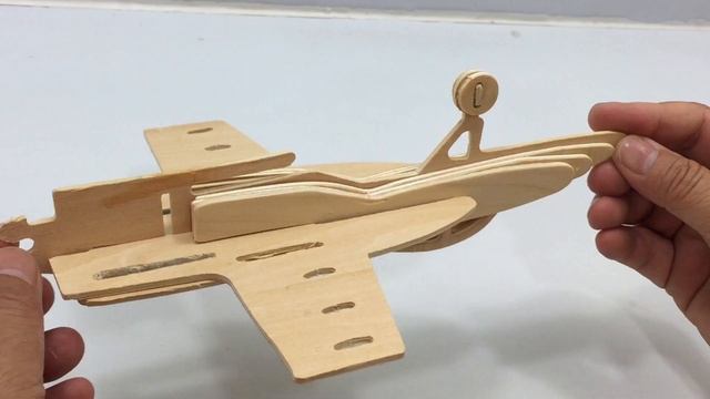 DIY Miniature F18 FIGHTER JET ~ 3D Wooden Puzzle смотреть онлайн