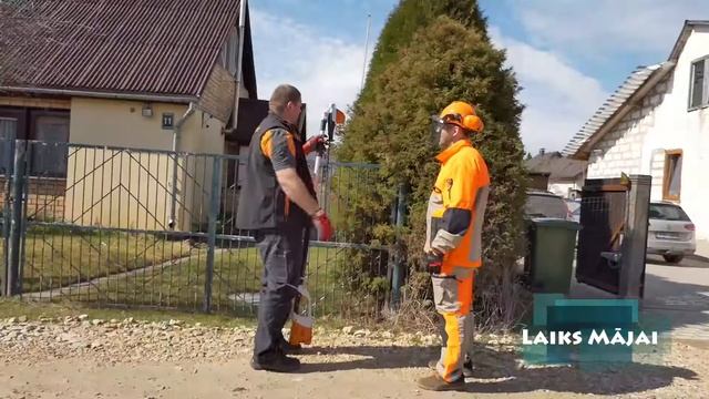 STIHL garās dārza šķēres смотреть онлайн