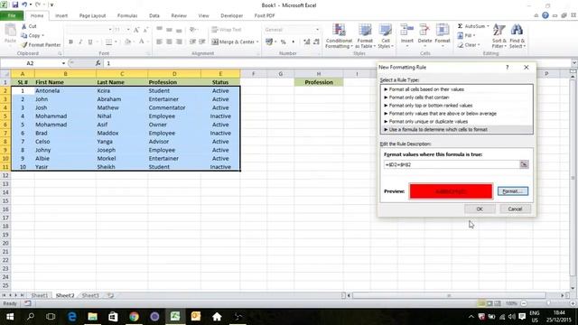 Excel Highlight row with conditional formatting, | Highlights row based on criteria, смотреть онлайн