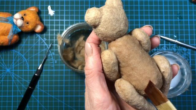 Мастер-класс по созданию ватного мишки на шплинтах ЧАСТЬ 2!