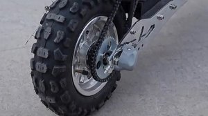 rEvo-x3 трех скоростной мотосамокат с мотором 49 куб.см.