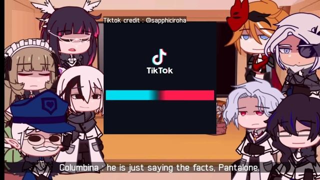 ♥️✨ Genshin Impact Fatui Harbingers Reacts to the twins || Gacha Club || read desc смотреть онлайн