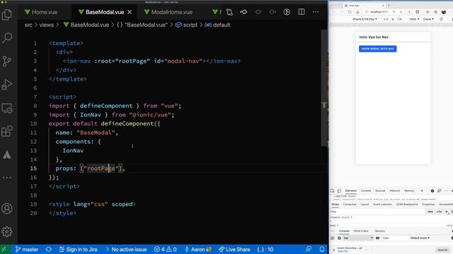 Ionic VueJS: How to Navigate in Ionic Modals with IonNav in Vue JS смотреть онлайн