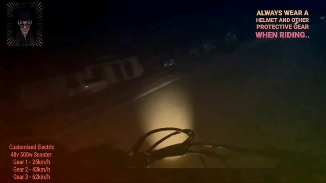 Customised Electric 48v 500w Scooter review смотреть онлайн