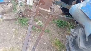 КАРТОФЕЛЕКОПАЛКА НА ТРАКТОР..САМОДЕЛЬНАЯ И ЭФФЕКТИВНАЯ..