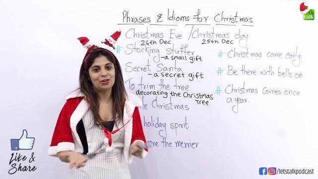 Modern ? Christmas Vocabulary, Expressions & Idioms | English Lesson to talk about Christmas смотреть онлайн