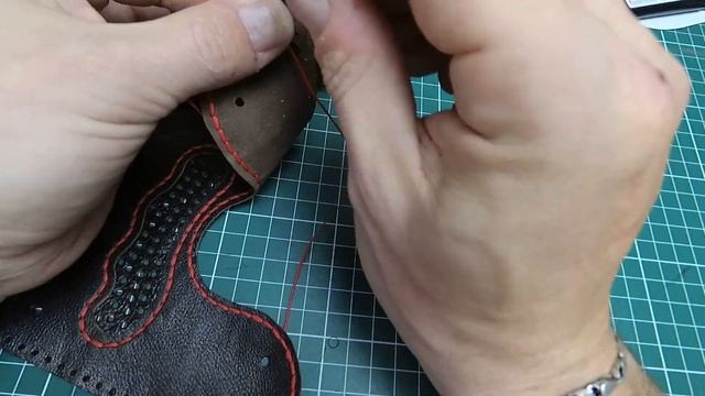 «Беспалые перчатки» по выкройке Анатолия Левита/Pattern PDF leather men’s fingerless gloves смотреть онлайн