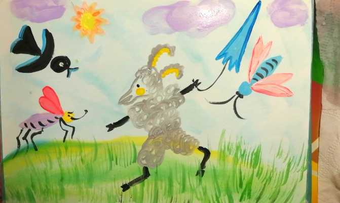 Как нарисовать веселого барана смотреть онлайн