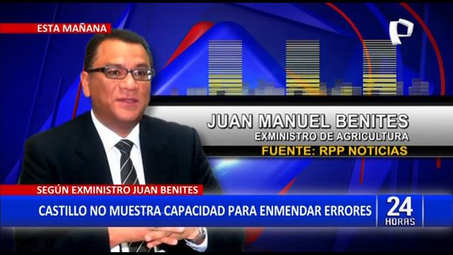 Exministro Benites se pronuncia tras la renuncia de Javier Arce смотреть онлайн