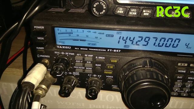 QSO c RA2FDX/3 144 MHz SSB смотреть онлайн